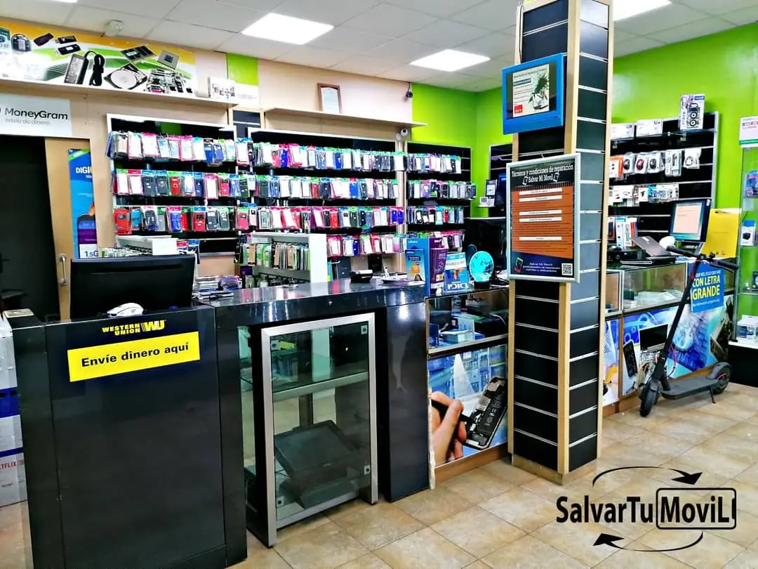 Interior de la tienda